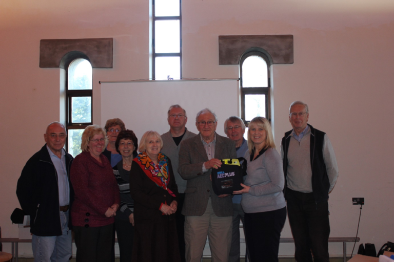 Ajuda installs AED Defib at Newport Cathedral