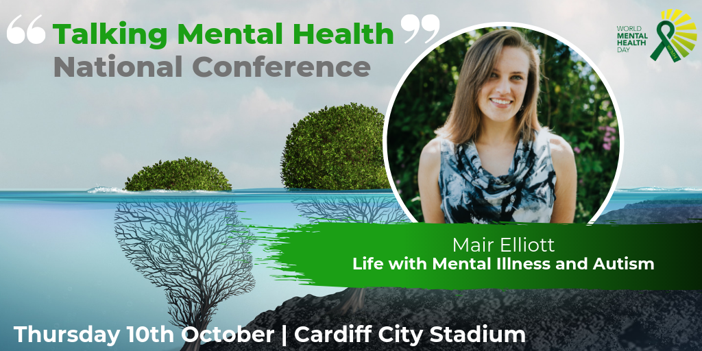 Life with Autism and Mental Illness – Mair Elliott talks at Mental Health Conference