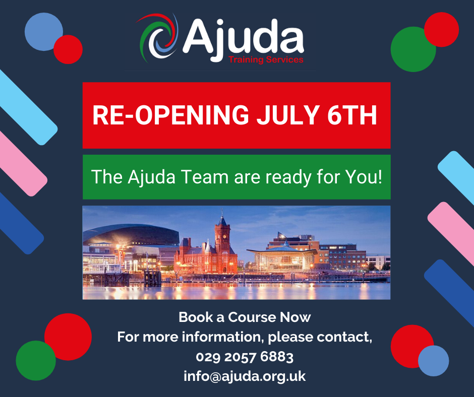 Ajuda - Re-Opening July 5th
